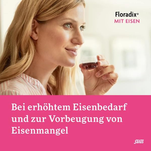 Salus Kräuterblut Floradix mit Eisen, 3er Pack (3 x 700ml)