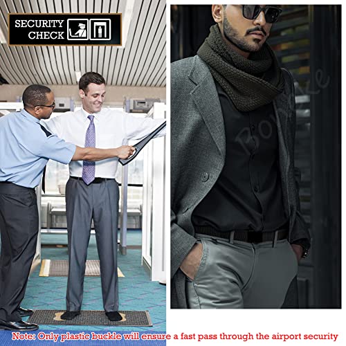 Nylon Belt, Men Military Tactical Breathable Belts, fast through the airport security, Metal Buckle+Plastic Buckle3