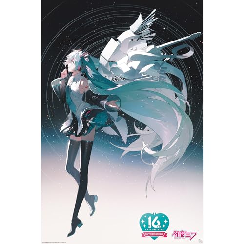 GB eye 初音ミク Happy 16th Birthday ミク 61 x 91.5cm マキシポスター