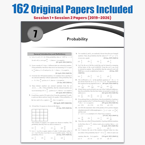 Image of PW JEE Main 8 Years (2019-2026) PYQs Physics, Chemistry, Maths Combo Set of 3 Books | All 162 Sets Previous Years Solved Papers For JEE Main 2027 Exams | Concentrate on Relevance