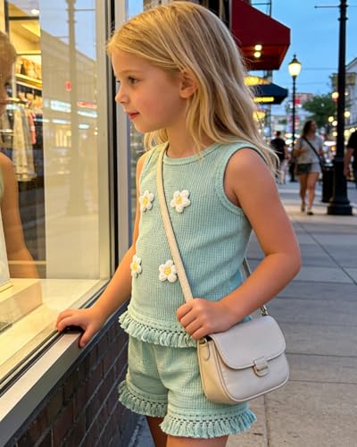 Image of Kids Toddler Girl Summer Clothes Letter Printed T-Shirt Top＋ Floral Skirt 2pcs Girl's Skirt Set
