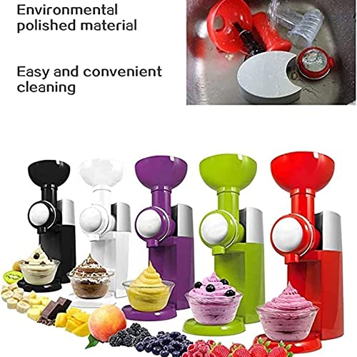 BATIVE Gefrorene Frucht-Eismaschine, 180-W-Gefrorene Joghurtmaschine, Einfache 1-Touch-Bedienung, Automatisches DIY… – Bild 4