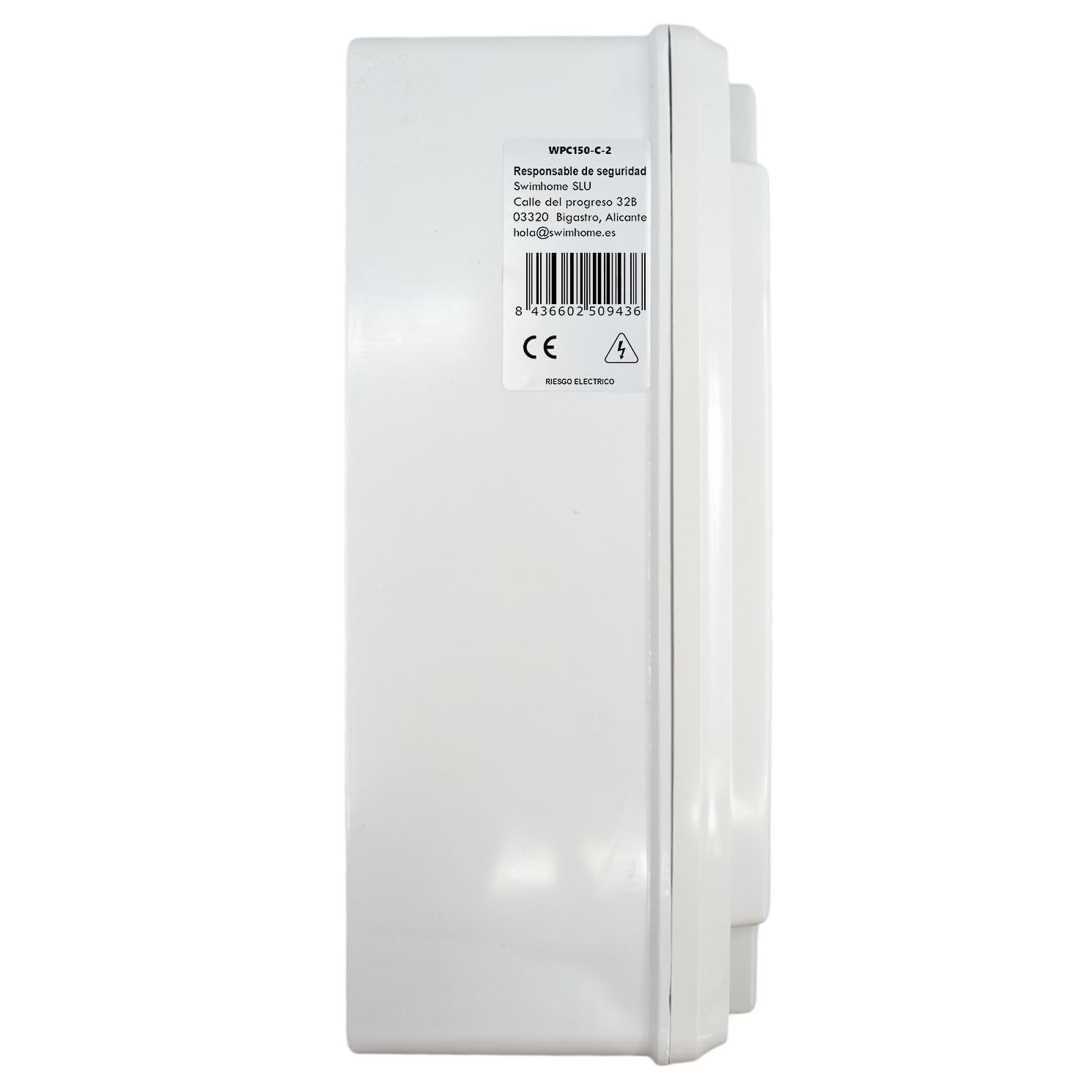 Cuadro Eléctrico para Piscina Iluminación y Motor | Guardamotor y Transformador | Sin Controlador | Contactor para Clorador | 150W 12DC | Bomba de agua 2CV 6-10A