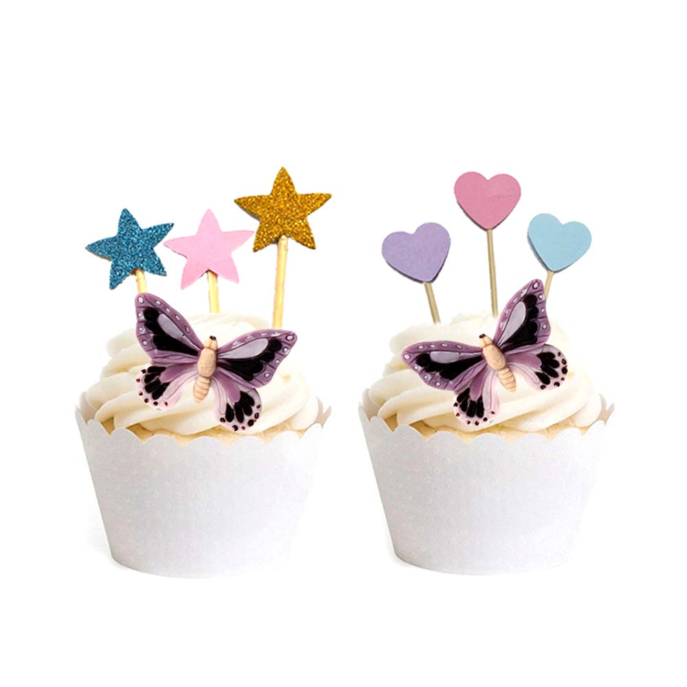 Stampo In Silicone A Forma Di Farfalla – 2 Pezzi Per Fondente, Cioccolato, Argilla, Cupcake - 6