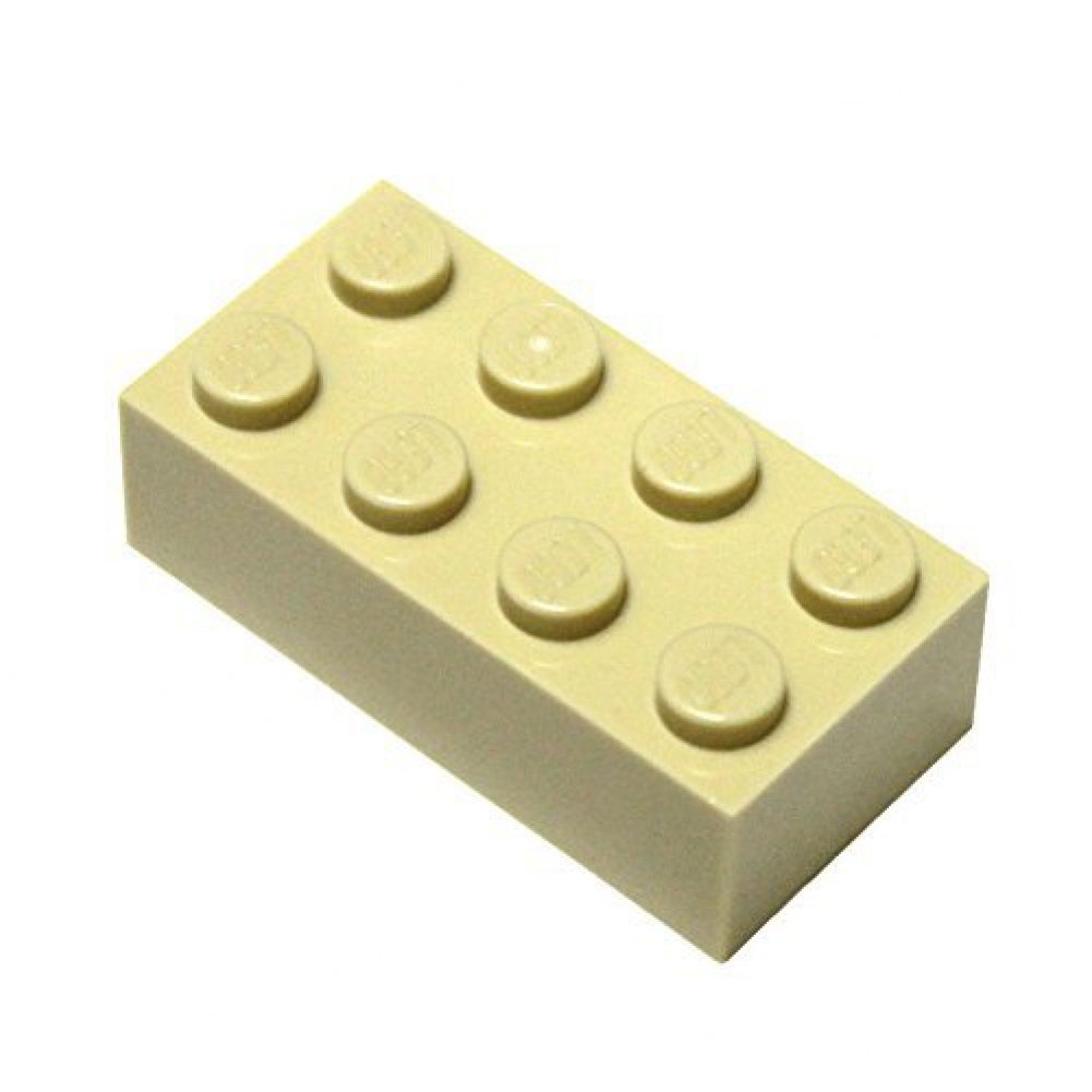 LEGO Parts and Pieces: White 2x4 Brick x100 — view 14