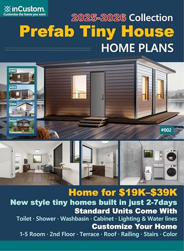 incustom#002 prefab Tiny Home Plan Tiny House to Live in