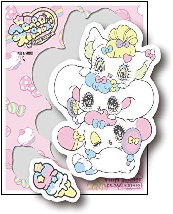 Amazon Co Jp Lcs 266 ペロペロスパークルズ ステッカー 集合 アイスクリーム イラストレーター せきやゆりえ 文房具 オフィス用品