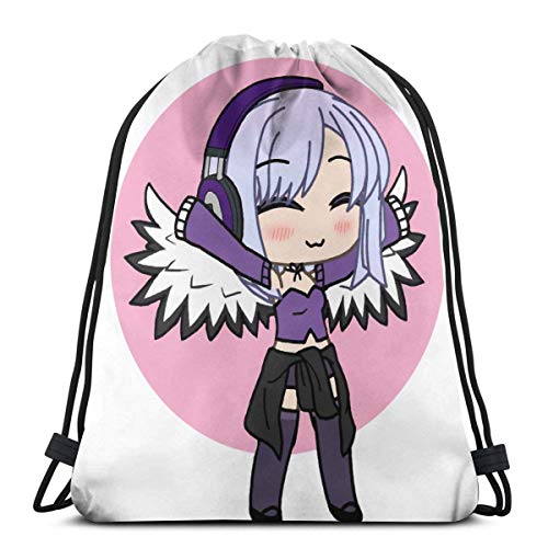 Yantaiyu Bolsas con Cordón Galaxy Juvia Fitness Bag Travel Print Ligero Anime Student