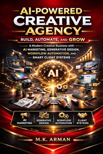 AI-Powered Creative Agency: Build, Automate, and Grow a Modern Creative Business with AI Marketing, Generative Design, Workflow Automation, and Smart Client Systems (Agency Business Series Book 2)