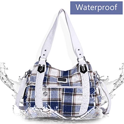 Bolso de hombro para mujer de cuero PU suave miniatura 6