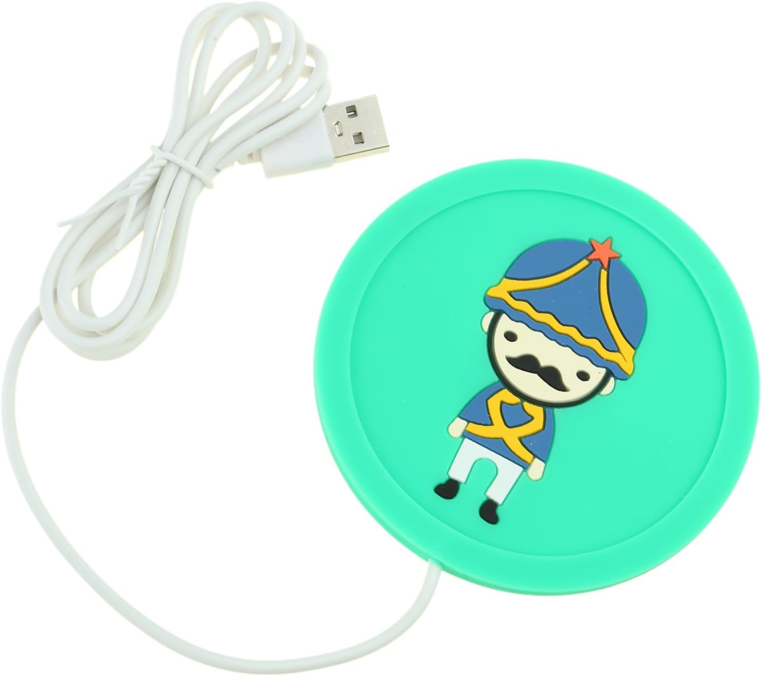 Cartoon USB Coffee Warmer Cup Pad Resin Bubble Remover