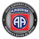 United States Army 82nd Airborne Division All American All The Way Challenge Coin