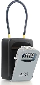 Amazon.com: A&A Safe Box Level Key Lock Box – Full Metal Construction ...