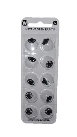 Widex RIC S, M, Open Size LARGE Domes