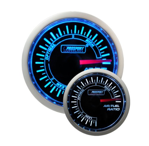 Air Fuel Ratio Gauge- Electrical Blue/white Performance Series 52mm (2 1/16