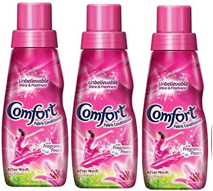 Comfort After Wash Lily Fresh Fabric Conditioner - 220 ml (Pack of 3)