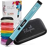 Premium 3D Pen with 10 Filaments and Case, 3D Pens for Children and Adults, Including Templates, 3D Pen Set for Beginners and Professionals, DIY Craft Set, 3D Printing Pen with Stencils, Children Craft Set