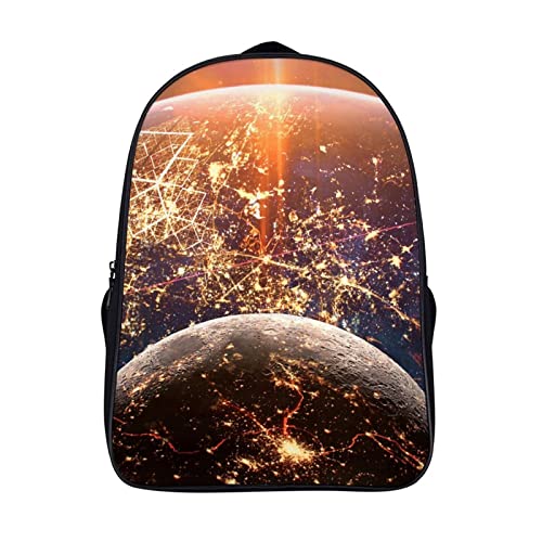 Sac à dos d'école enfants voyage et loisirs motif galaxie 40cm