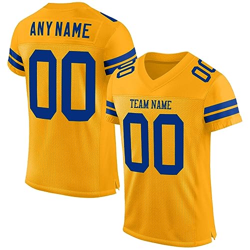 Camiseta deportiva personalizada unisex estilo fútbol americano para hombres, mujeres y jóvenes miniatura 1