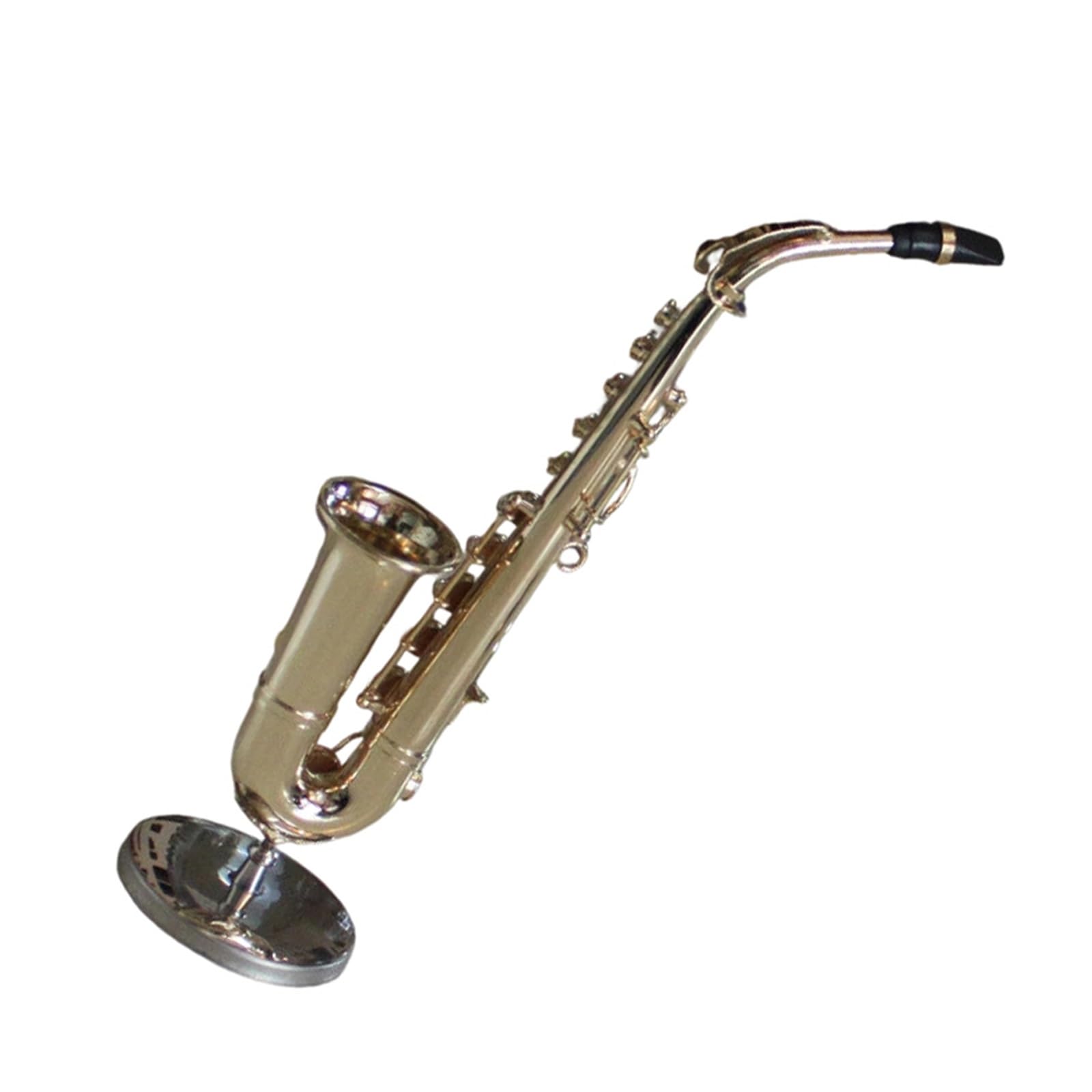 ZXFJYUIP Miniature Trumpet And Trombone Ornament Model Saxophone Home Decor(Saxophone)