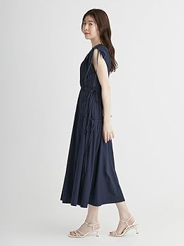 Amazon.co.jp: [セルフォード] カシュクールリボンノースリーブ