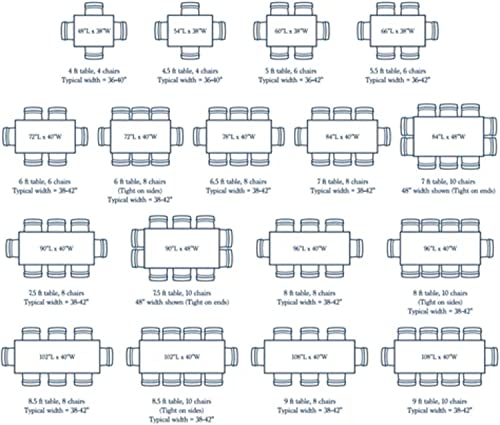 Tuzech Customized Black Agate Stone/Marble Dining Table For 2 4 6 8 Living Room Table Bar Counter Wall Décor Ceiling Frame (84 X 42Inches) #TOP5
