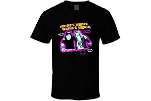 Wayne's World Iconic Comedy Movie Mike Myers T-Shirt