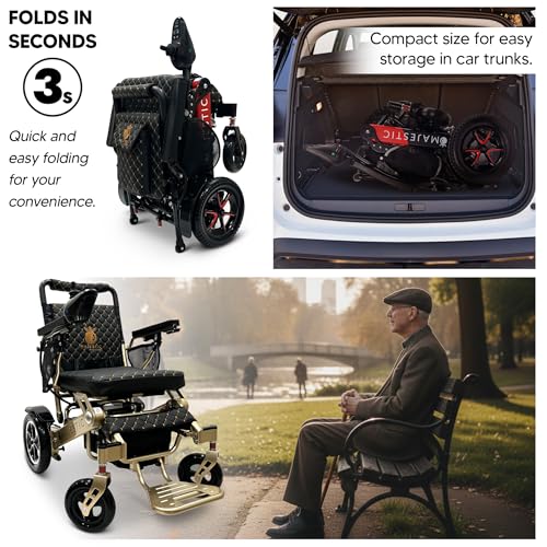 Electric Wheelchair Foldable Lightweight