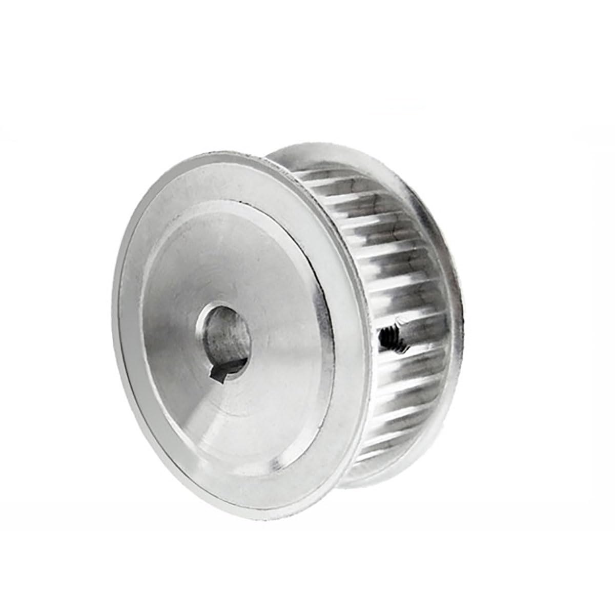HTD 5M 70 Dientes polea de sincronización Rueda síncrona AF Keyway Bore Aluminio polea Loca Diente Ancho 16mm 21mm (Size : 20mm-Keyway 6x2.8mm, Color : 1PC_21MM)