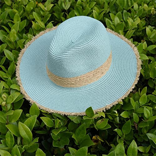 Chapeaux de soleil de plage d'été pour femmes en paille
