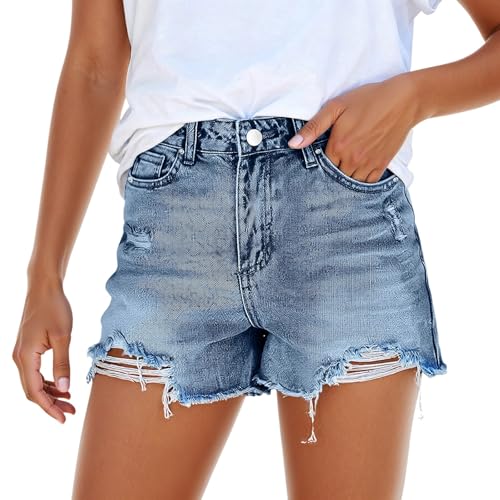 Short jean femme confortable et extensible pour éviter les tailles trop serrées