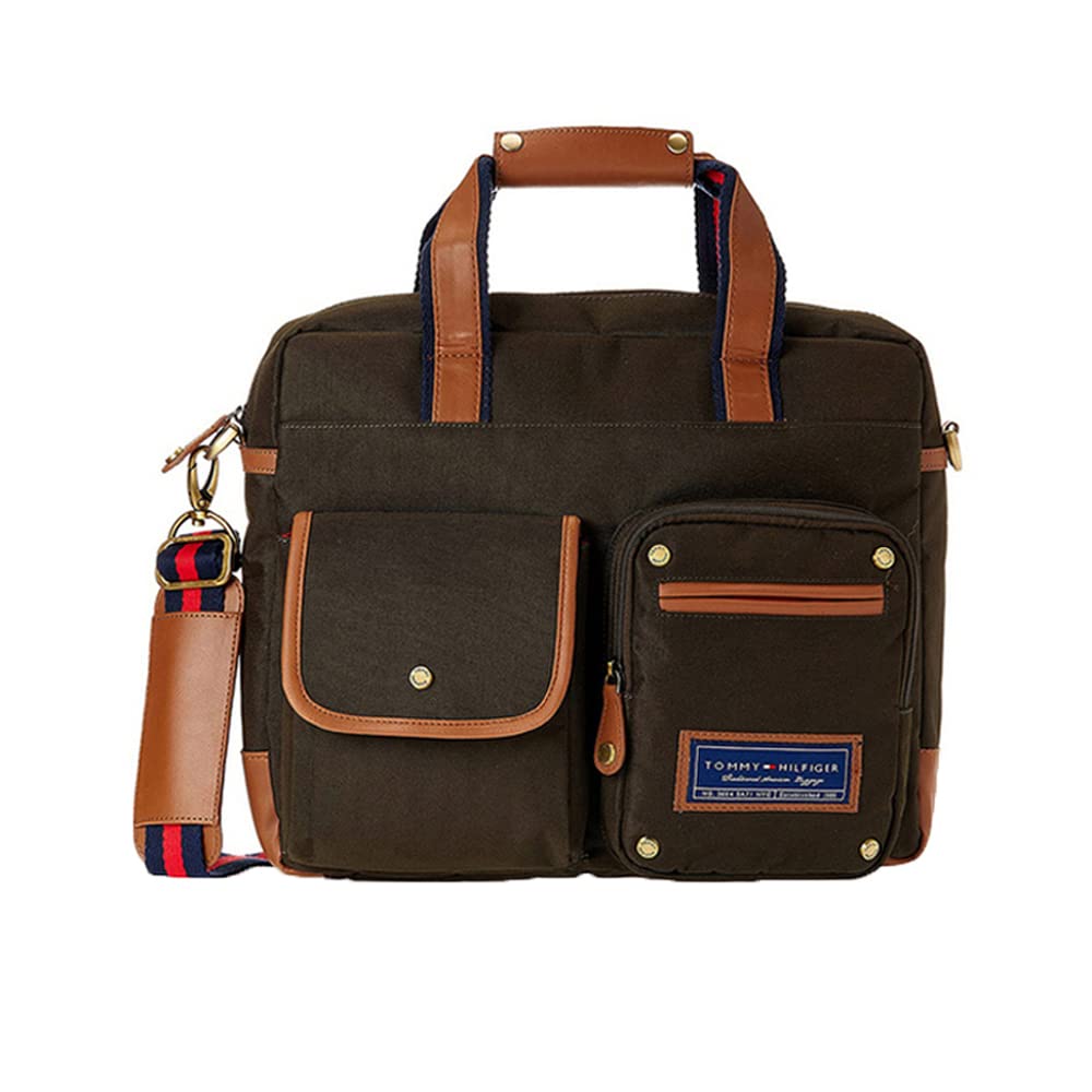 Tommy Hilfiger Franklin Horizontal New Polyester 15 Inch Laptop Business Case Brown (8903496164541) (B09N3CXRM9) Amazon Price History, Amazon Price Tracker