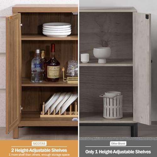 Sicotas Rattan Sideboard Buffet Credenza Cabinet thumb #6