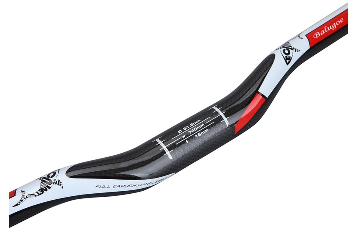 DELVOYE Carbone 25.4mm Cintre Carbone VTT Length 380-720mm Ultra Léger Flat/Riser Bar Guidon VTT pour Vélo Pliant BMX Et Vélo De Route XC DH Poignée De Vélo ( Color : Swallow Handle, Size DELVOYE Carbone 25.4mm Cintre Carbone VTT Length 380-720mm Ultra Léger Flat/Riser Bar Guidon VTT pour Vélo Pliant BMX Et Vélo De Route XC DH Poignée De Vélo ( Color : Swallow Handle, Size