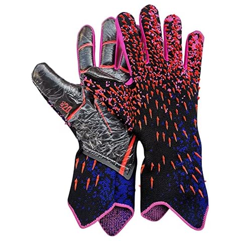 Orogoo Fußball-Handschuhe, starke Griffigkeit, Torwarthandschuhe, griffiger Griff Cover