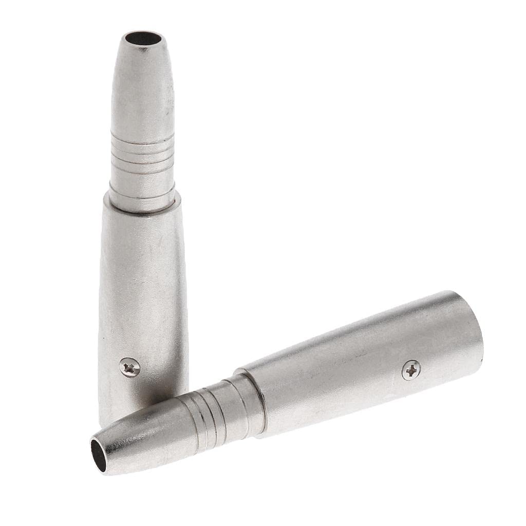 4 Stück Xlr Male Auf 6,35Mm Female Adapter