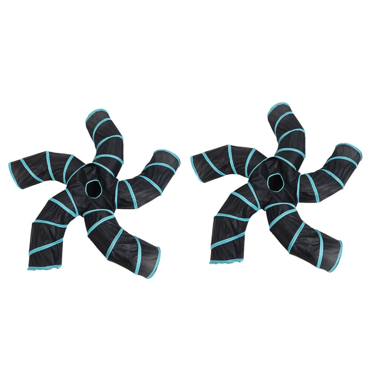 FRCOLOR 2 túneles para Cachorros pequeños, Juguetes para Gatos, Tubo de Conejo, Juguete para Jugar a Mascotas, Juguete para Gatos, nácar, túnel para