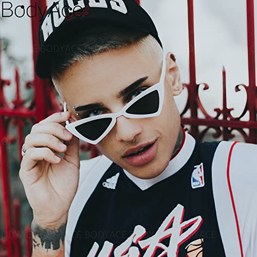 BodyAce C Shape Septum Pincher Tapers, 14G 16G Buffalo Ear Taper Kit Stretching Expanded Nose Rings, Horseshoes Black Gold Septum Rings with O-Rings4