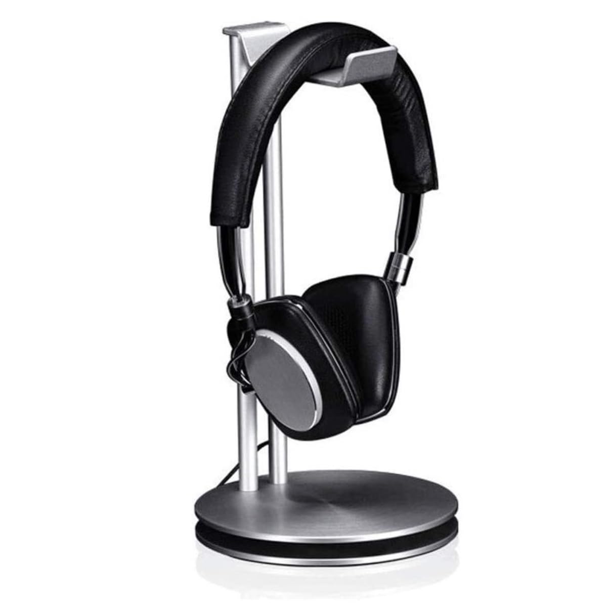 MRKU Headphone Stand Holder Headset Hook Hanger Desktop Universal Aluminum Desk Display Bracket Support Bracket