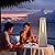 ARLIME Pyramid Patio Heater, Outdoor Propane Patio Heater w/Protective Cover, Dump & Flame-out Protection, 10000 BTU Space Heater for Terrace, Patio, Backyard, Garden (Silver)