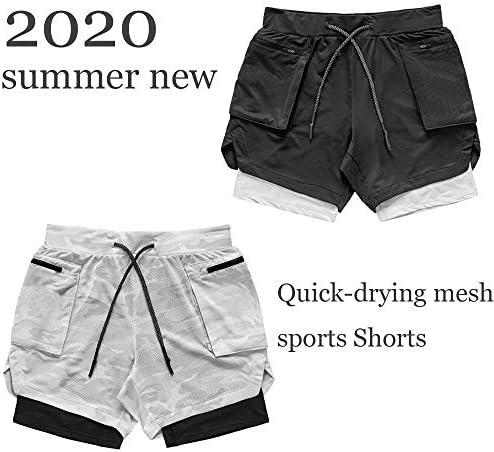 RUNRAT Pantaloncini Colorati Da Uomo Tendenza Personalità Casual Comfort Sport Pantaloncini Elastici In Vita Pantaloncini Semplici Con Tasca Con Coulisse Xl 123750728 - Foto 10