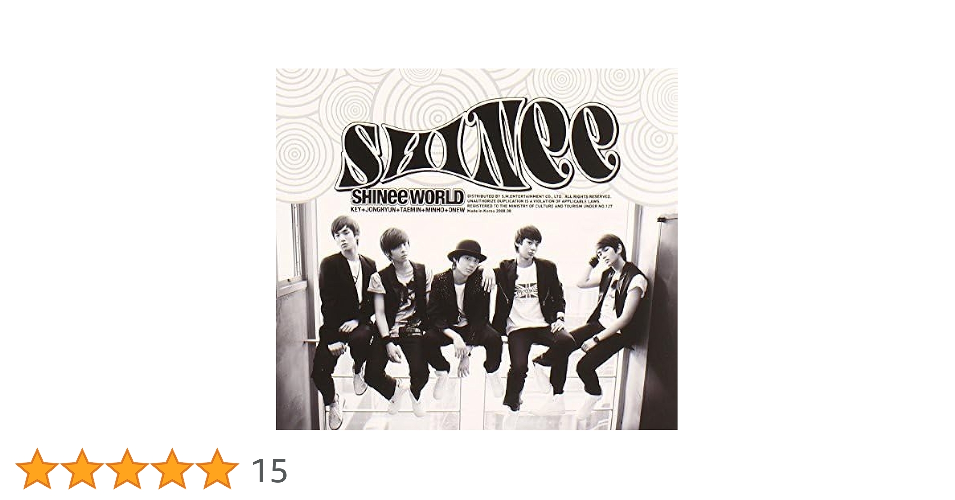 Amazon.co.jp: SHINee 1集 - The SHINee World (Bバージョン