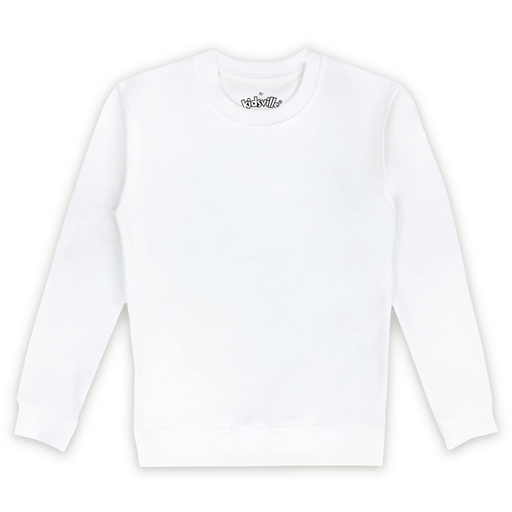 KidsvilleKids Boys Solid Pullover Full Sleeve Sweatshirt