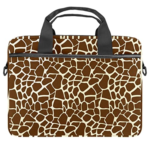Bolso bandolera para laptop de 13, 13.3 y 14.5 pulgadas maletín de hombro estampado con hojas