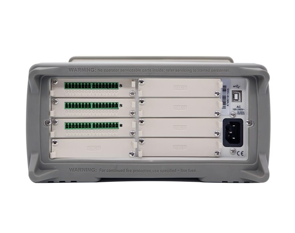 AT4724V 24-Channel Thermometer with Touchscreen and USB Logging - Supports Thermocouples, RTDs and Thermistors for Industrial Temperature Monitoring