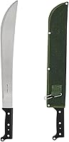 Vista 3 de Zenport Machete with Sheath, Carbon Steel Blade, PVC Handle