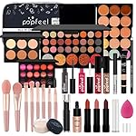 All-in-one Makeup Full Gift Set for Women, Include Makeup Brush, Eyeshadow Palette, Lip Gloss Set, Lipstick, Blush, Foundation, Concealer, Mascara, Eyebrow Pencil