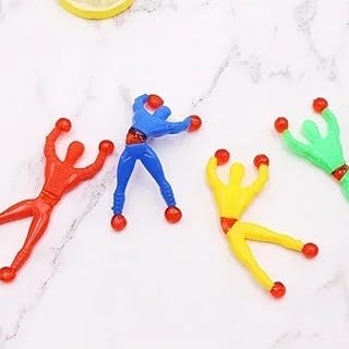 kit 20 Boneco Ninja Gruda na Parede Colorido – Brinquedo Divertido Infantil, Escala a Parede, Antiestresse, 20 unidades - TYDA