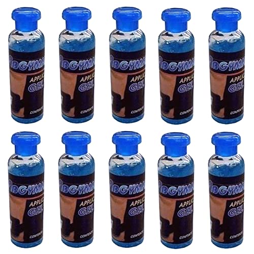 AbGymnic Application Gel for All Ab Belts EMS TENS & AMP Conductive Gel (100 ml) 10 Pack