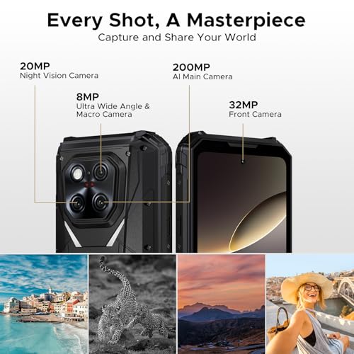 Image of V Max Play 5G Rugged Phone with 100 Lumens Projector,36GB+512GB,200MP+32MP Camera,20500mAh /45W,Dimensity 7300 Rugged Smartphone,6.78 inch FHD+120Hz,1200LM Dual Camping Lights,WiFi6E /NFC /Widevine L1